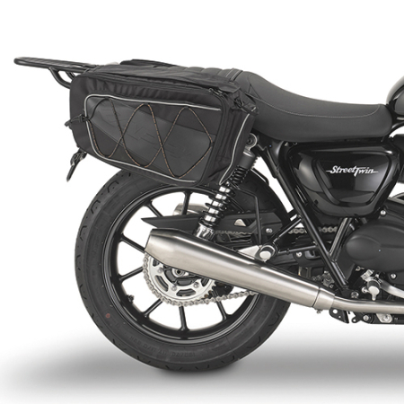 ACCESORII - KAPPA - suport genti laterale TRIUMPH STREET TWIN 900 '16-'24, BONNEVILLE T100 '17-'22 (TMT6407K)