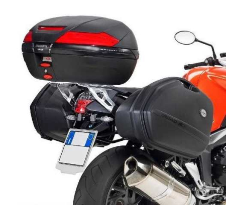 Suporturi și plăci - KAPPA - suport top case BMW K 1200R (05-08), K 1300R (09-16) ALUminiu MONOKEY