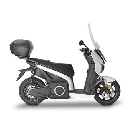 Suporturi și plăci - KAPPA - suport top case SILENCE S01 '22-, SEAT mó 125 '22-'25 (fără placă)