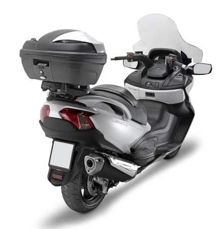 ACCESORII - KAPPA - suport top case SUZUKși BURGMAN 650 > EXECUTIVE '02-'20 (cu placă MONOLOCK KM6M cu MIEJSCEM NA U-LOCK)