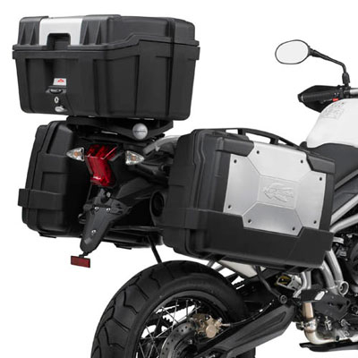 Suporturi și plăci - KAPPA - suport top case TRIUMPH TIGER 800 > 800XR/ 800XC '11-'17, TIGER 800XC/XR '18-'19 (cu placă MONOKEY)
