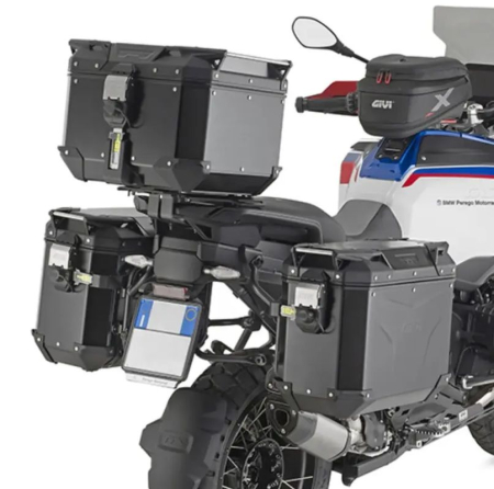 Suporturi și plăci - KAPPA - suport valize laterale MONOKEY cam Side BMW R 1300 GS ADVENTURE '25-, - pentru valize KFR K'FORCE și KVG K'VOYAGER ALU