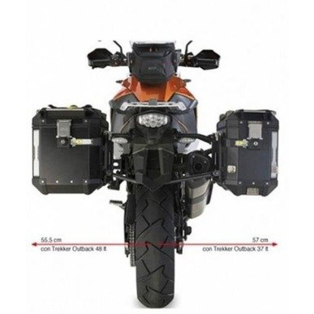 Suporturi și plăci - KAPPA - suport valize laterale MONOKEY cam Side KTM 1190 ADVENTURE > R '13-'16, 1050 ADVENTURE '15-'16, 1090 ADVENTURE '17-'19, 1290 SUPER ADVENTURE '15-'16, 1290 SUPER ADVENTURE R/S '17-'20, T (17) -