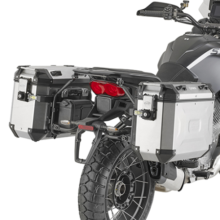 Suporturi și plăci - KAPPA - suport valize laterale MONOKEY cam Side MOTO GUZZși STELVIO 1000 '24-'25, pentru valize KFR K'FORCE ALU