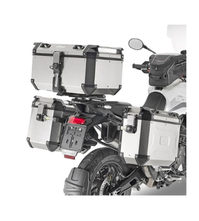 Suporturi și plăci - KAPPA - suport valize laterale MONOKEY cam Side TRIUMPH TIGER 900 '20-'25, - pentru valize KFR K'FORCE și KVG K'VOYAGER ALU