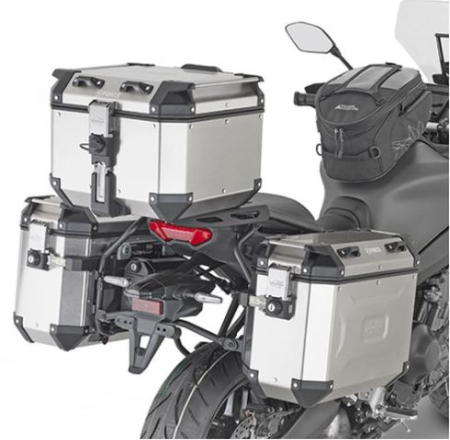 Suporturi și plăci - KAPPA - suport valize laterale MONOKEY cam Side YAMAHA TRACER 9 '21-'24, TRACER 9 GT '21-'24, TRACER 9GT+ '21-'24 - pentru valize KFR K'FORCE și KVG K'VOYAGER ALU