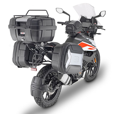 Suporturi și plăci - KAPPA - suport valize laterale MONOKEY KTM 390 ADVENTURE '20-'24 - și pentru valize MONOKEY retrofit KVE K'VENTURE ALU și KMS K'MISSION ALU