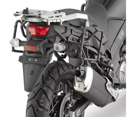 Suporturi și plăci - KAPPA - suport valize laterale MONOKEY SUZUKși DL 650 V STROM '17-'24 - și pentru valize MONOKEY retrofit KVE K'VENTURE ALU și KMS K'MISSION ALU