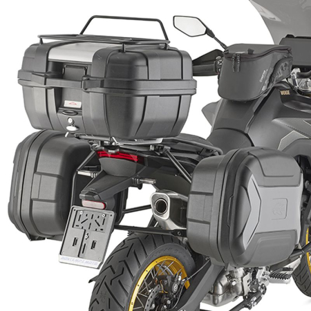 Suporturi și plăci - KAPPA - suport valize laterale MONOKEY VOGE VALICO 900 DSX '24-'25 și pentru valize MONOKEY retrofit KVE K'VENTURE ALU și KMS K'MISSION ALU