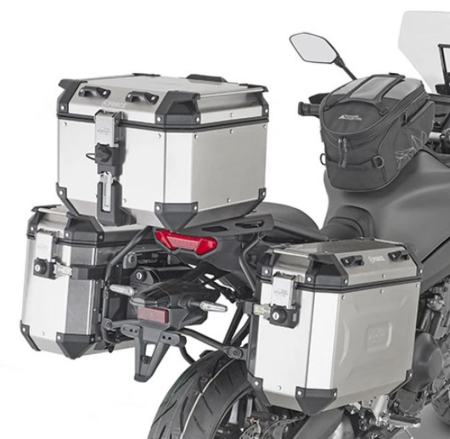 Suporturi și plăci - KAPPA - suport valize laterale MONOKEY YAMAHA TRACER 9 '21-'24, TRACER 9GT '21-'24, TRACER 9GT+ '21-'24 - și pentru valize MONOKEY retrofit KVE K'VENTURE ALU și KMS K'MISSION ALU