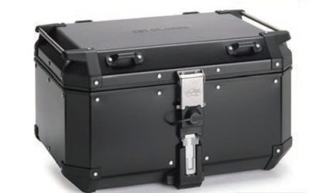 Topcase-uri și valize laterale - KAPPA - top case 58L monokey KVG580B K'VOYAGER ALUminiu, negru ANODOWANY Black Line