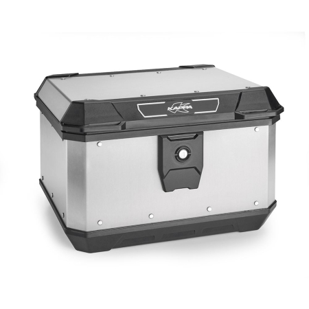 Topcase-uri și valize laterale - KAPPA - top case monolock 40L KMX400A K'METROBOX ALUminiu argintiu