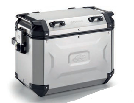 Topcase-uri și valize laterale - KAPPA - valiza laterala 48L monokey CAM Side KVG48A K'VOYAGER ALUminiu dreapta, argintiu