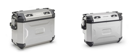 Topcase-uri și valize laterale - KAPPA - valize laterale 48L monokey CAM Side KVG48A K'VOYAGER ALUminiu dreapta > stanga, argintiu