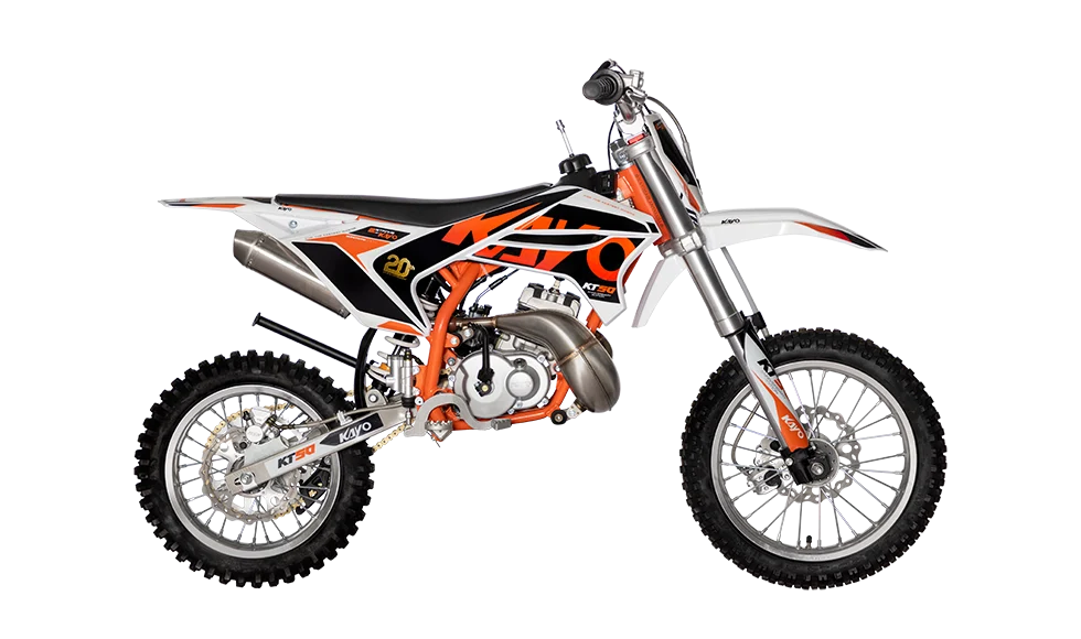 MOTOCICLETE - KAYO - Motocicleta copii KT50 [2T]  (roti 14" / 12")