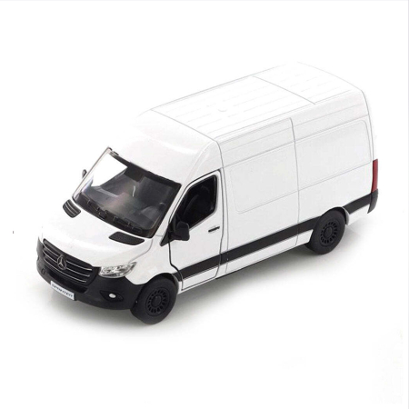 Machete - Kinsmart [1:36] - Mercedes Benz Sprinter 2020, white