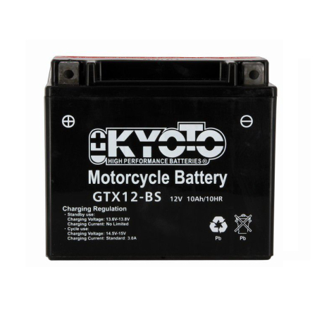 Baterii - KYOTO - Acumulator fara intretinere YTX12-BS