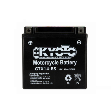Baterii - KYOTO - Acumulator fara intretinere YTX14-BS