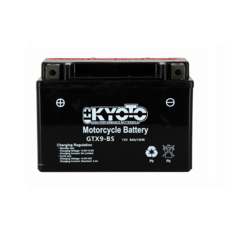 Baterii - KYOTO - Acumulator fara intretinere YTX9-BS