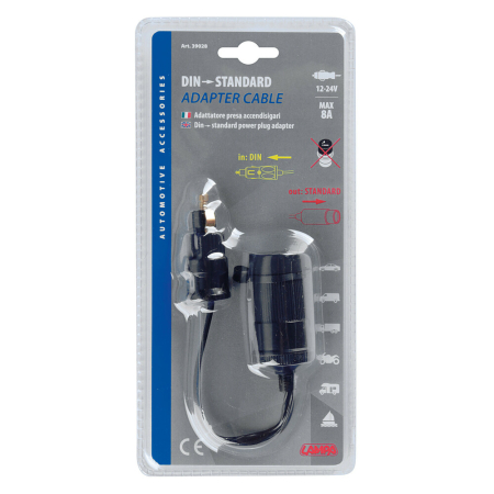 Prize moto - LAMPA - Adaptor DIN - standard, 12/24V