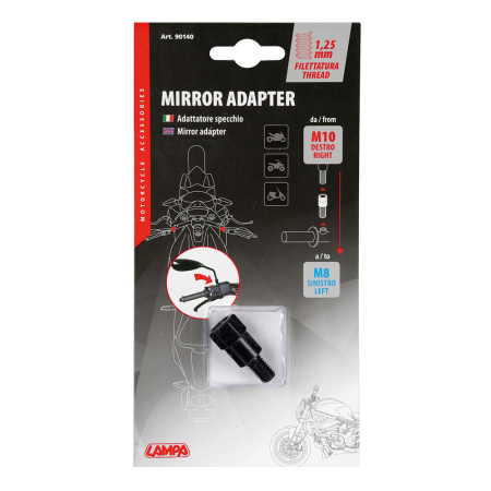 Oglinzi si accesorii - LAMPA - Adaptor oglinda, M10 dreapta > M8 stanga