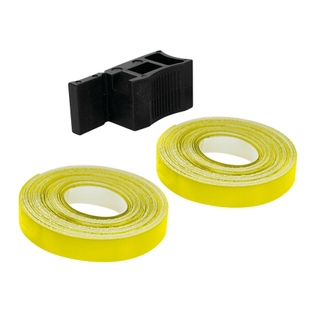 Tuning si cosmetizare - LAMPA - Banda roti cu adaptor - GALBEN FLUO