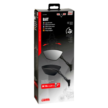 Oglinzi si accesorii - LAMPA - BAT, oglinzi universale [set] M10