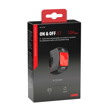 Diverse accesorii iluminat - LAMPA - Buton ON&OFF X1 pentru proiectoare, 10A max