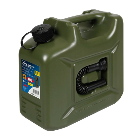 Accesorii diverse transport - LAMPA - Canistra plastic 10L, tip militar, cu furtun [UN ADR/GGVSEB]