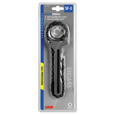 Unelte pentru fluide / schimb ulei - LAMPA - Cheie profesionala filtru ulei, tip lant