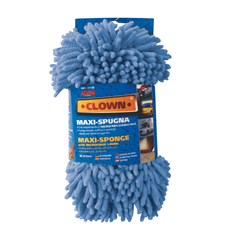 ACCESORII - LAMPA - CLOWN, burete interior microfibra, 14x27cm