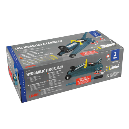 Unelte de ridicare / transport - LAMPA - Cric hidraulic, 2.000kg, 47mm