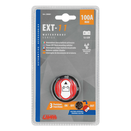ACCESORII - LAMPA - EXT-11, intrerupator cu 3 functii, 12/32V