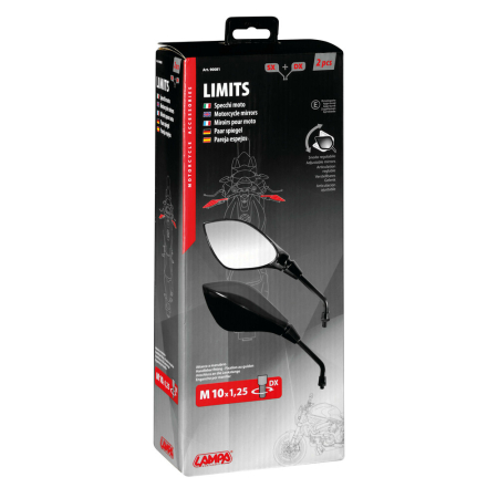 Oglinzi si accesorii - LAMPA - LIMITS, oglinzi universale ajustabile [set] M10