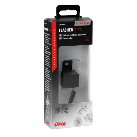 Semnalizatoare si accesorii - LAMPA - Releu semnalizare 2 pini, plug & play, electronic, 12V, 10A