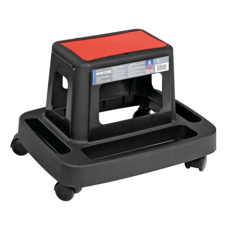 Accesorii diverse - LAMPA - Scaun mobil [plastic] cu roti si spatii pentru scule, max. 120kg