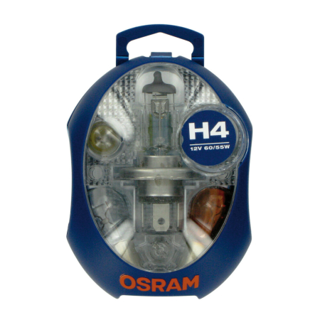 Proiectoare si faruri - LAMPA - Set becuri 12V - H4 [6 becuri, 3 sigurante]