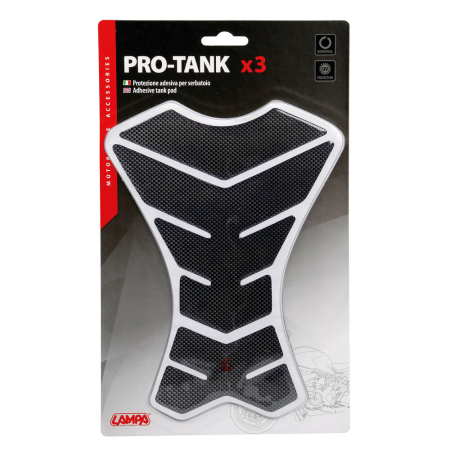 Tankpads / Sidepads / Banda roti/ Stickere - LAMPA - Tankpad Pro-Tank X3 - Carbon