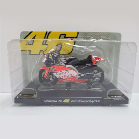 Machete - Magazine Models [1:18] - Aprilia 1998 RSW 250'Valentino Rossi 46 Collection'