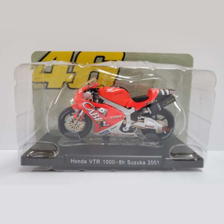 Machete - Magazine Models [1:18] - Honda 2001 VTR 1000'Valentino Rossi 46 Collection'