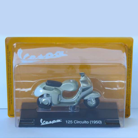 Machete - Magazine Models [1:18] - Vespa 1950 125 Circuito, Green
