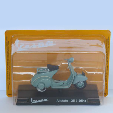 Machete - Magazine Models [1:18] - Vespa 1954 Allstate 125, Green-Blue