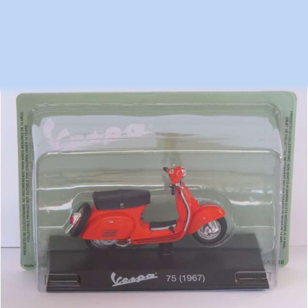 Idei de Cadou - Magazine Models [1:18] - Vespa 1967 75, Orange