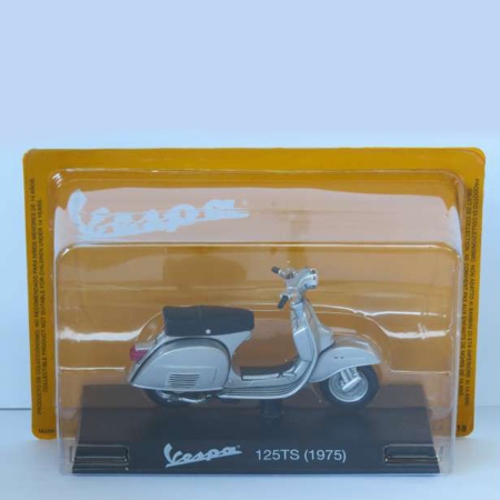 Machete - Magazine Models [1:18] - Vespa 1975 125TS, Grey