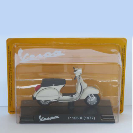Idei de Cadou - Magazine Models [1:18] - Vespa 1977 PX 125, White