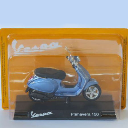 Machete - Magazine Models [1:18] - Vespa 2014 Primavera, Blue