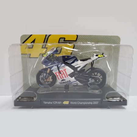 Machete - Magazine Models [1:18] - Yamaha 2007 YZR-M1'Valentino Rossi 46 Collection'