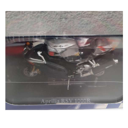 Machete - Magazine Models [1:24] - Aprilia RSV 1000R, [S]ilver/Black
