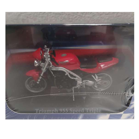 Machete - Magazine Models [1:24] - Triumph 955 Speed Triple, Red/Black