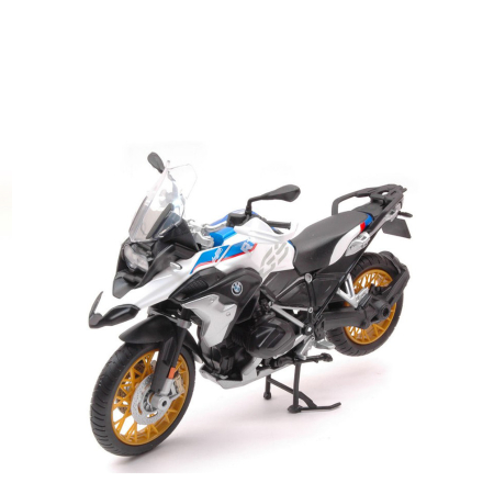 Idei de Cadou - MAISTO [1:12] - BMW R1250 GS WHITE/BLUE [nou]